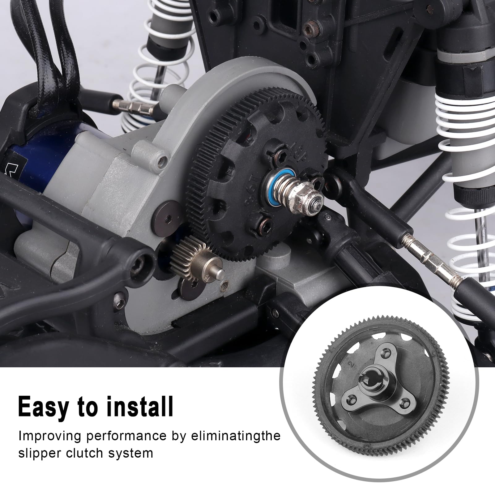 Amazon.com: FriHobby RC Slipper Clutch Eliminator for Traxxas 1/10